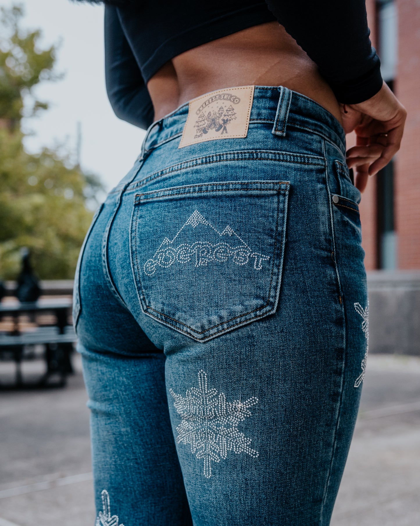Diamond Snowflake Denim