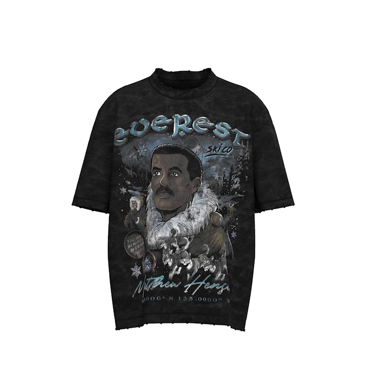 Distressed Henson Tee
