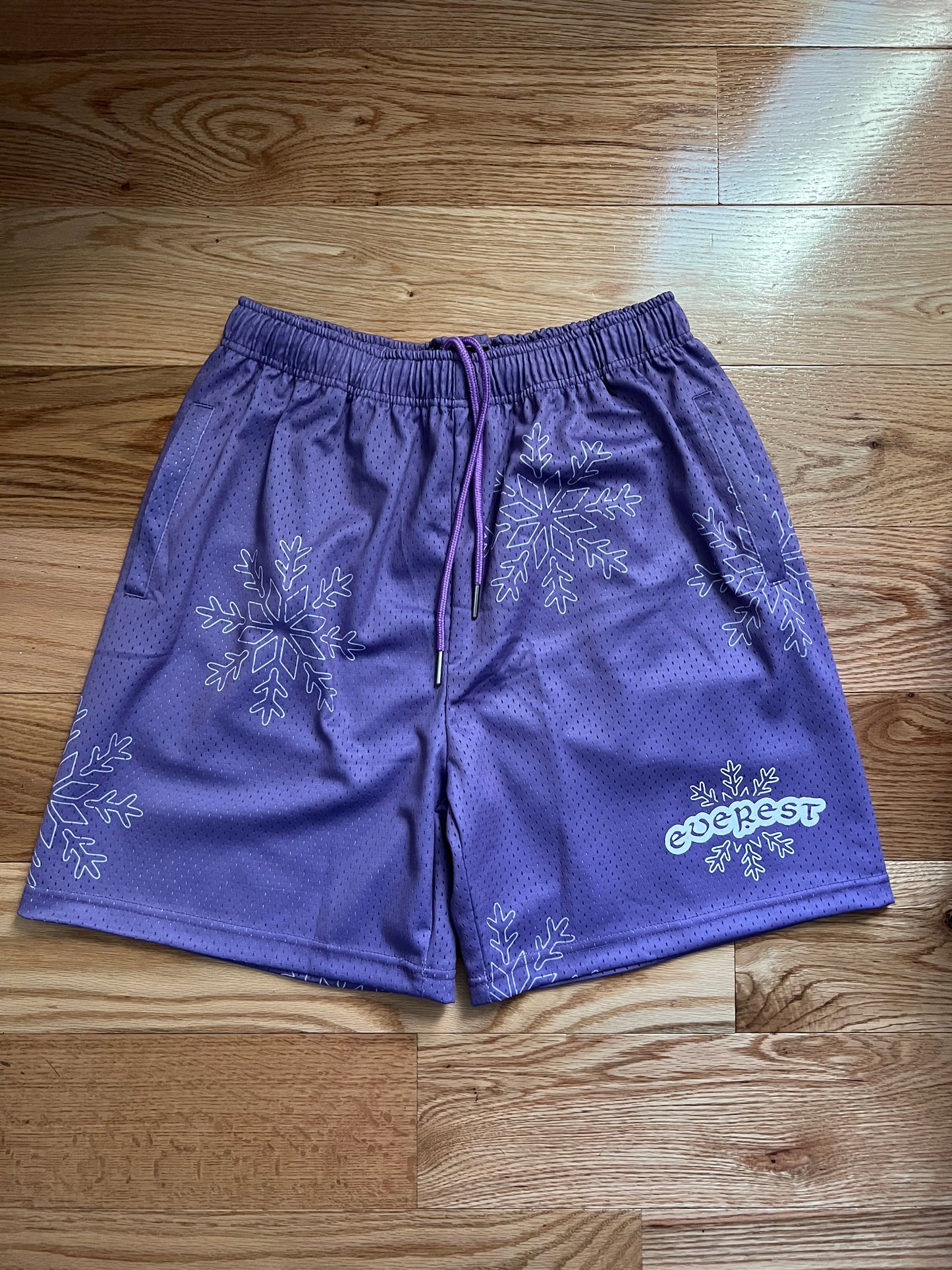 EVEREST SKI CO MESH SHORTS (PURPLE)