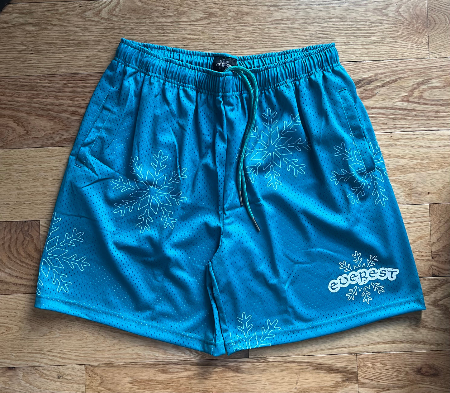 EVEREST SKI CO MESH SHORTS (BLUE)