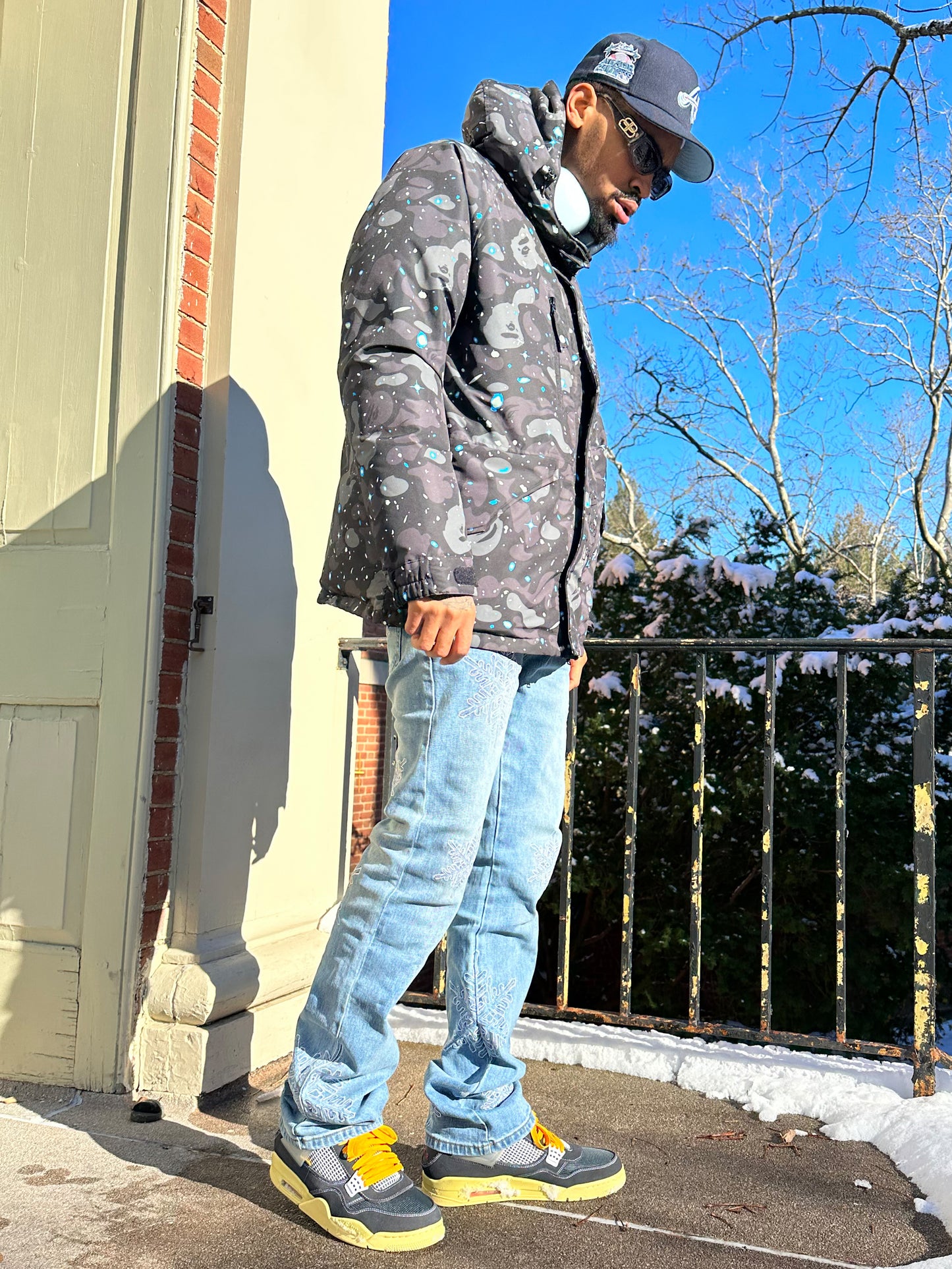 EVEREST STONE WASH SNOWFLAKE DENIM