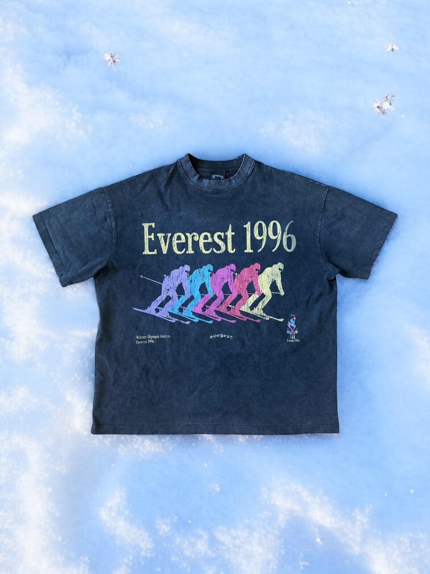 Everest Winter Games Distressed Tee
